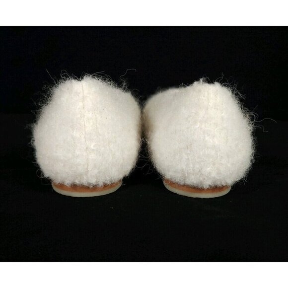 KIMHEKIM Boucle Ballerina Flats Size 39 US 9 Ivory - Picture 6 of 13